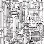 Färglägg mönster – Steampunk - bild 3