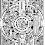 Färglägg mönster – Steampunk - bild 6