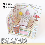 Pyssla dockhus – kalas - bild 1