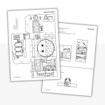 Pyssla dockhus – walk-in closet - bild 4