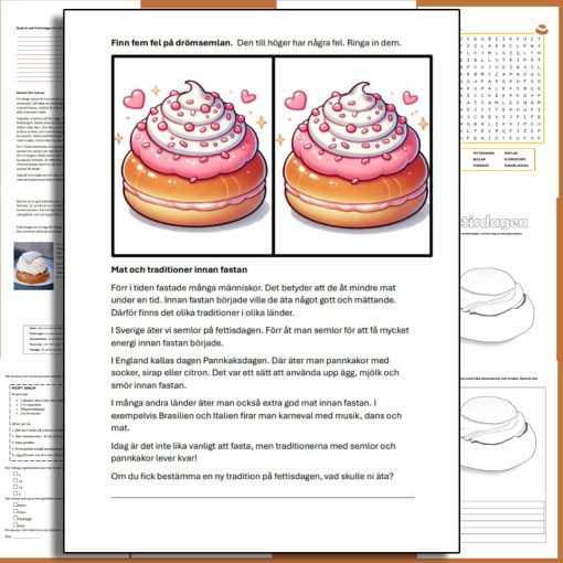 Fettisdagen - ett häfte om semlor och semmeldagen