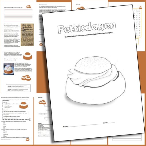 Fettisdagen - ett häfte om semlor och semmeldagen