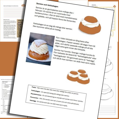 Fettisdagen - ett häfte om semlor och semmeldagen