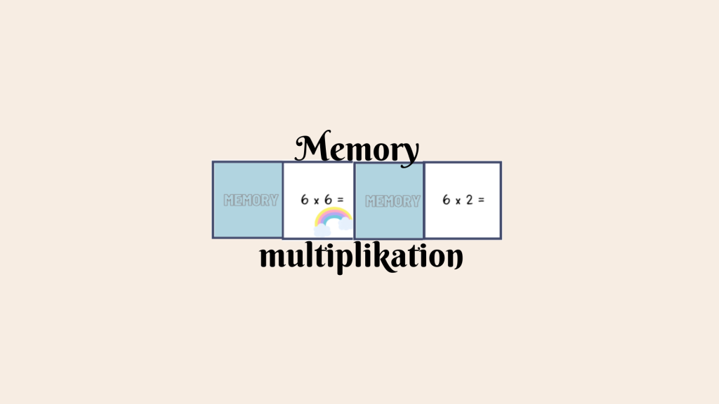 Memory – multiplikation