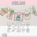 Girlang – vårpyssel - bild 1