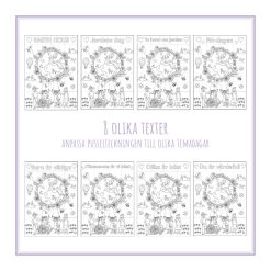 Pusselteckning Jorden och barnen