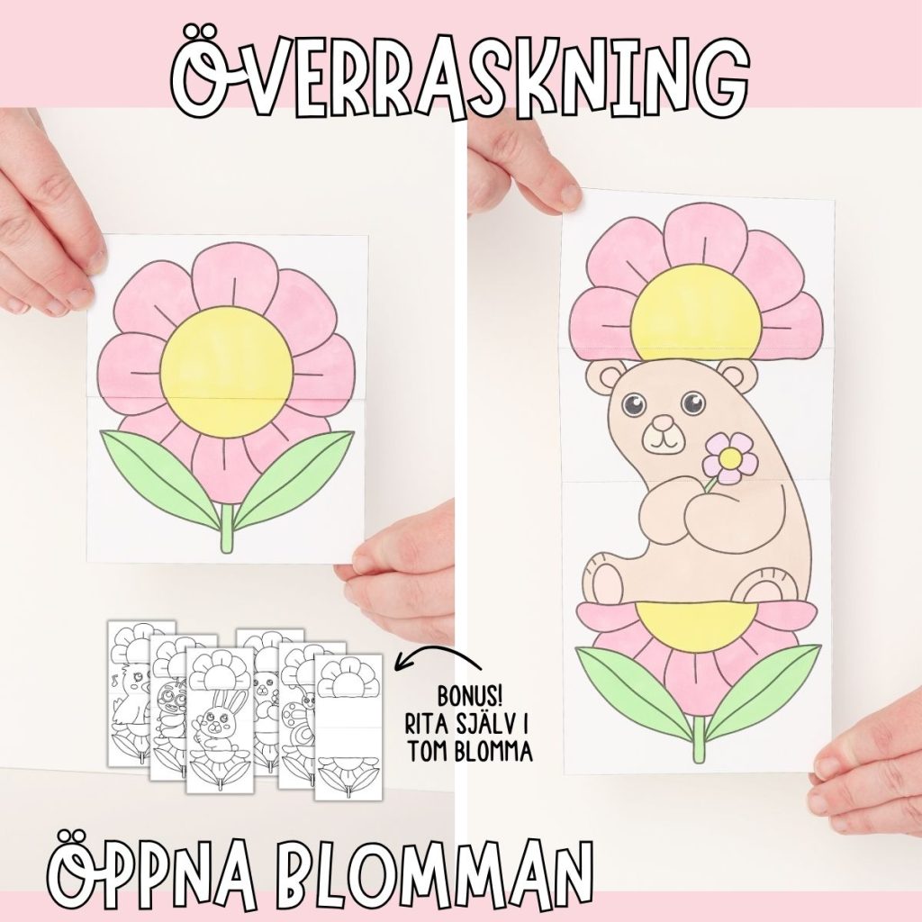 Pyssel – öppna blomman