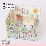 Pyssla dockhus – vår - bild 1