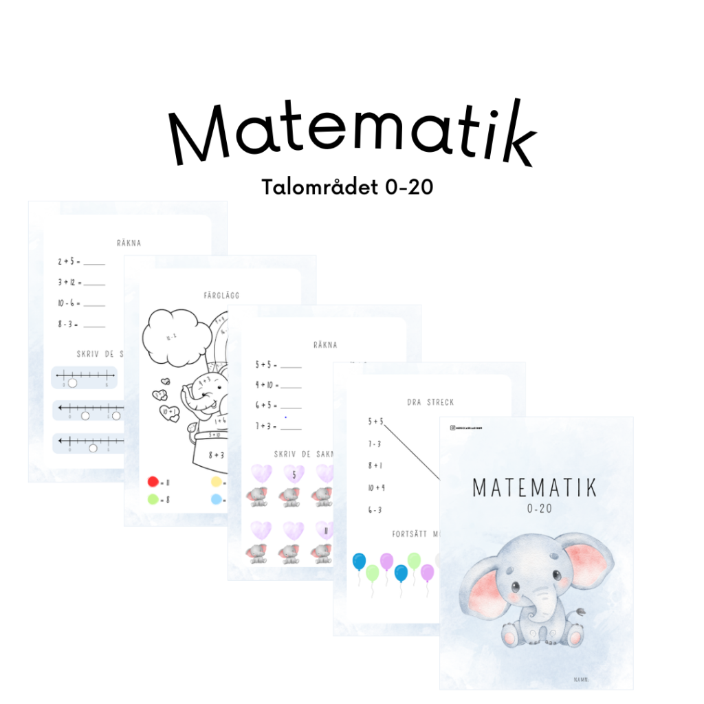 Matematik – Talområdet 0-20