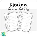 Klockan – Skriv om din dag - bild 1