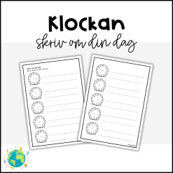Klockan - Skriv om din dag