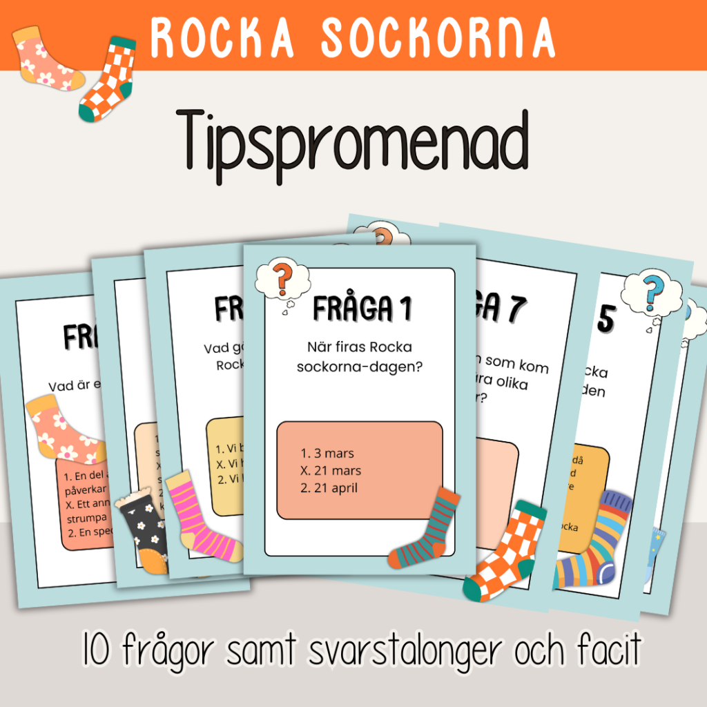 Rocka sockorna – Tipspromenad