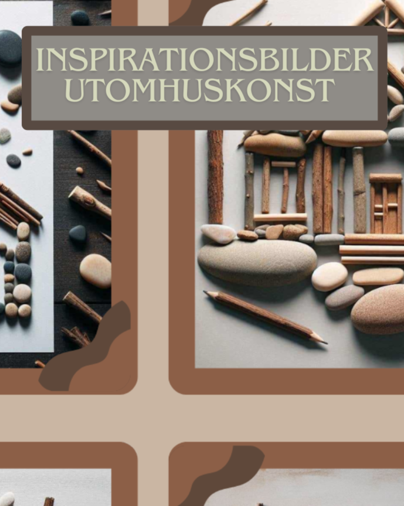 Utomhuskonst – inspirationskort tema hus och trädgård