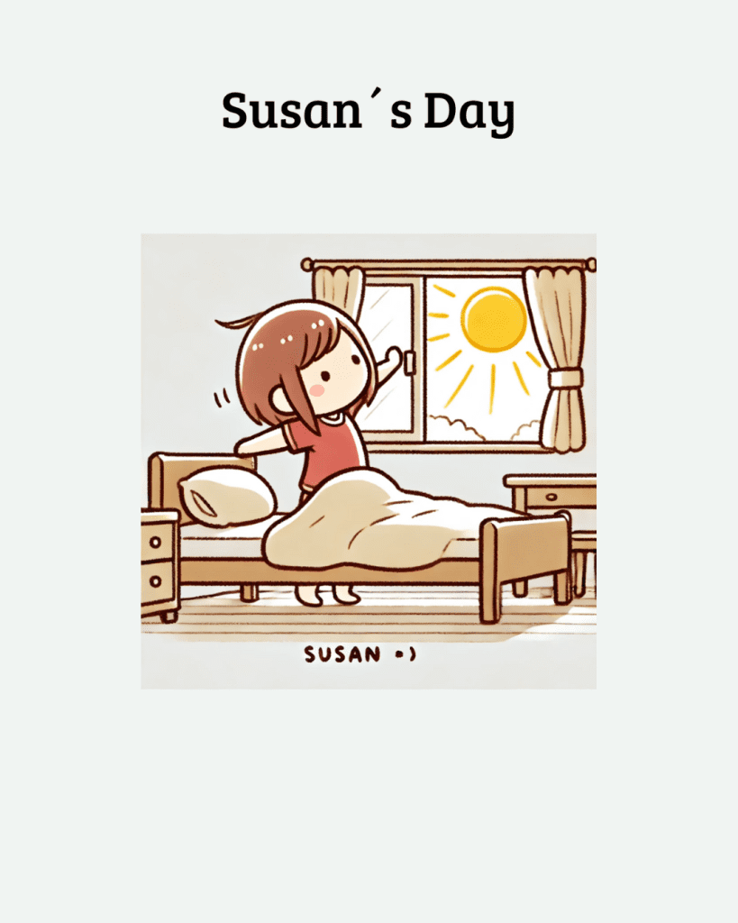 Susan´s day – Läsförståelse engelska (bas)