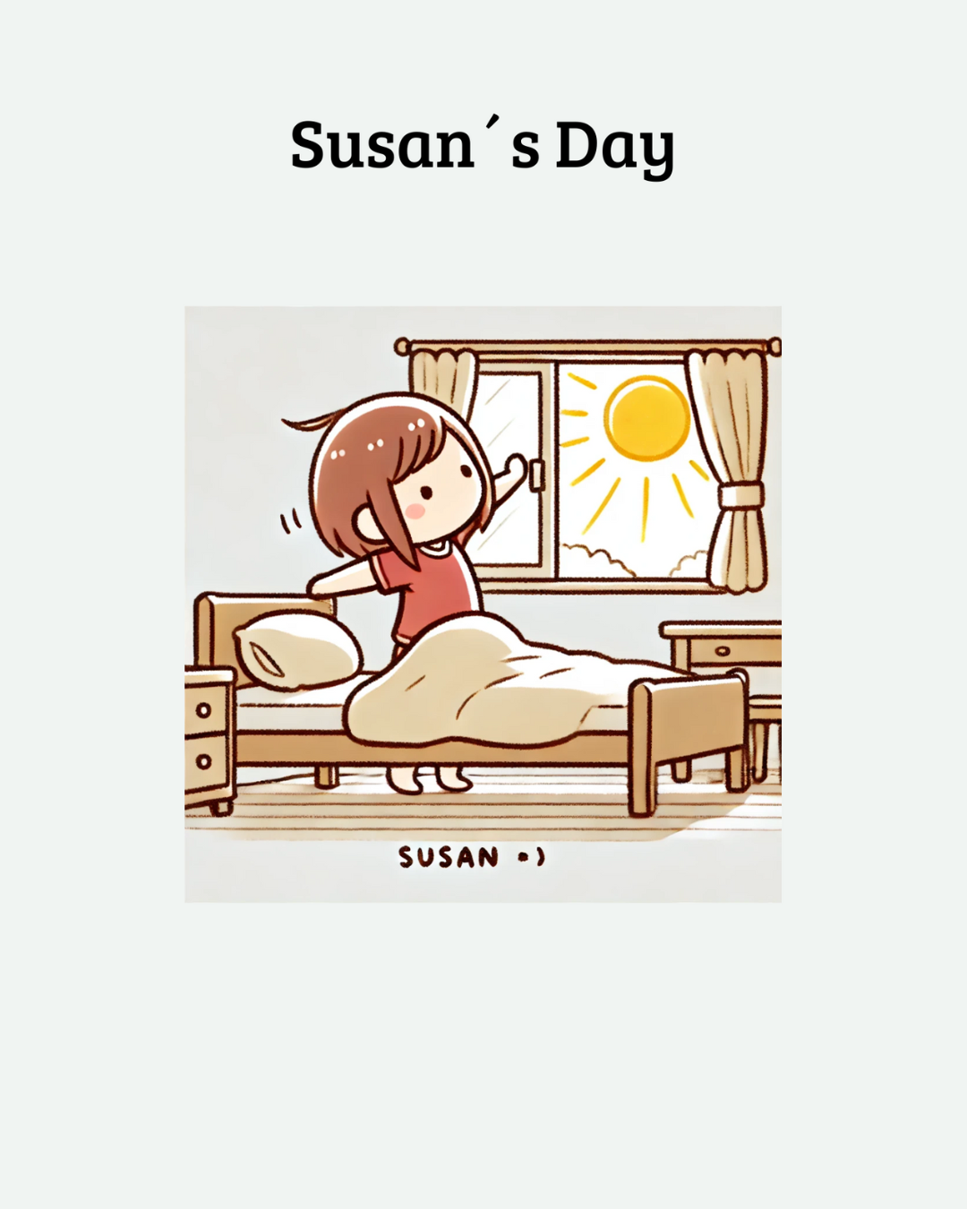 Susan´s day - Läsförståelse engelska (bas)