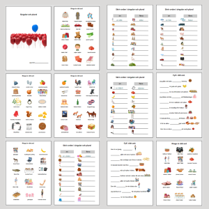 Singular och plural