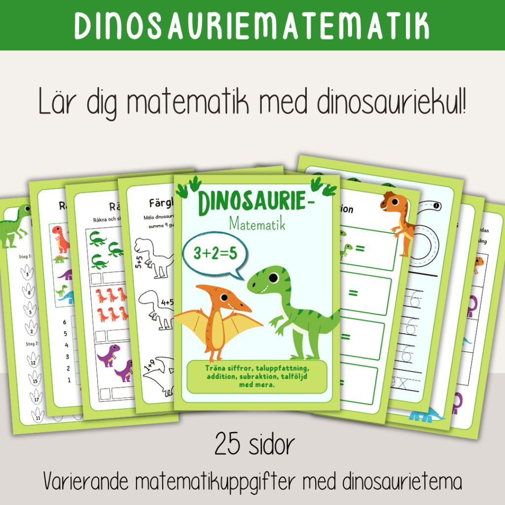 Matematik – Dinosauriematematik