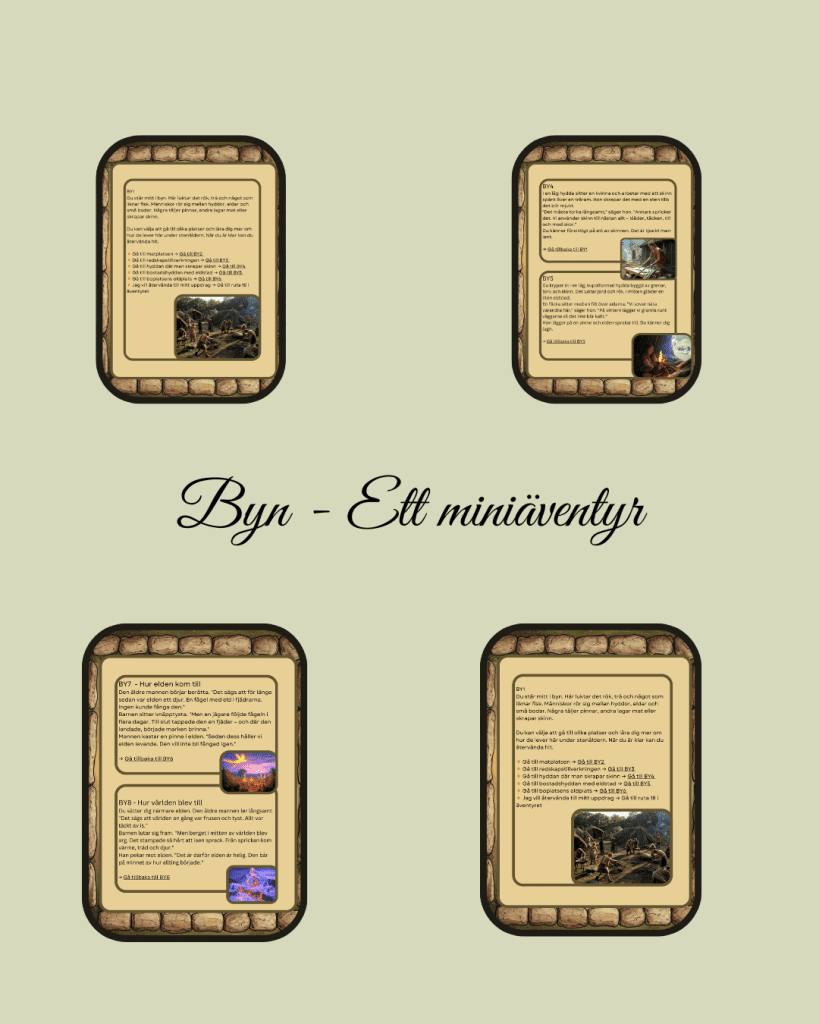 Tidshoppare – Resan till stenåldern (Bara byn)