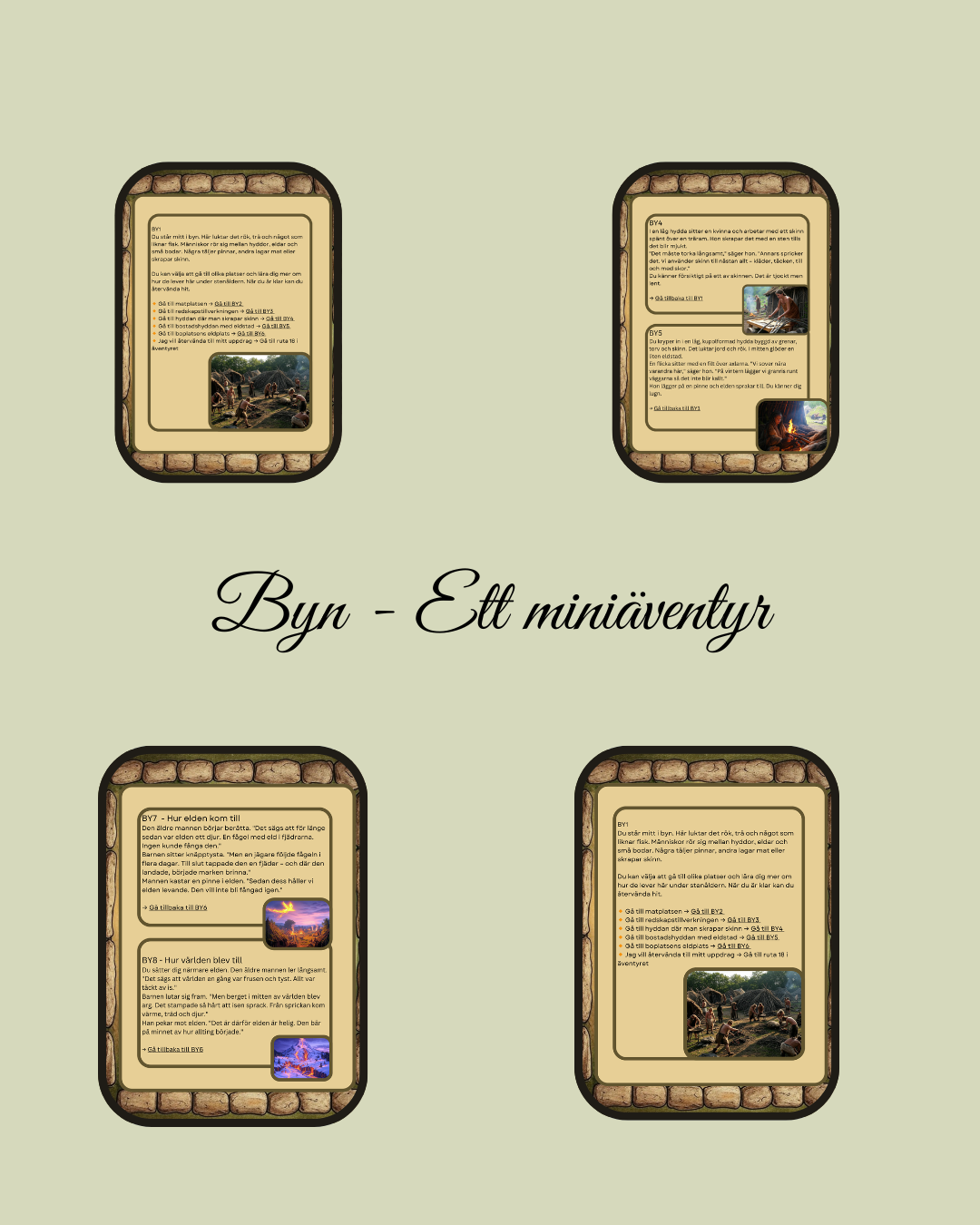 Tidshoppare - Resan till stenåldern (Bara byn)