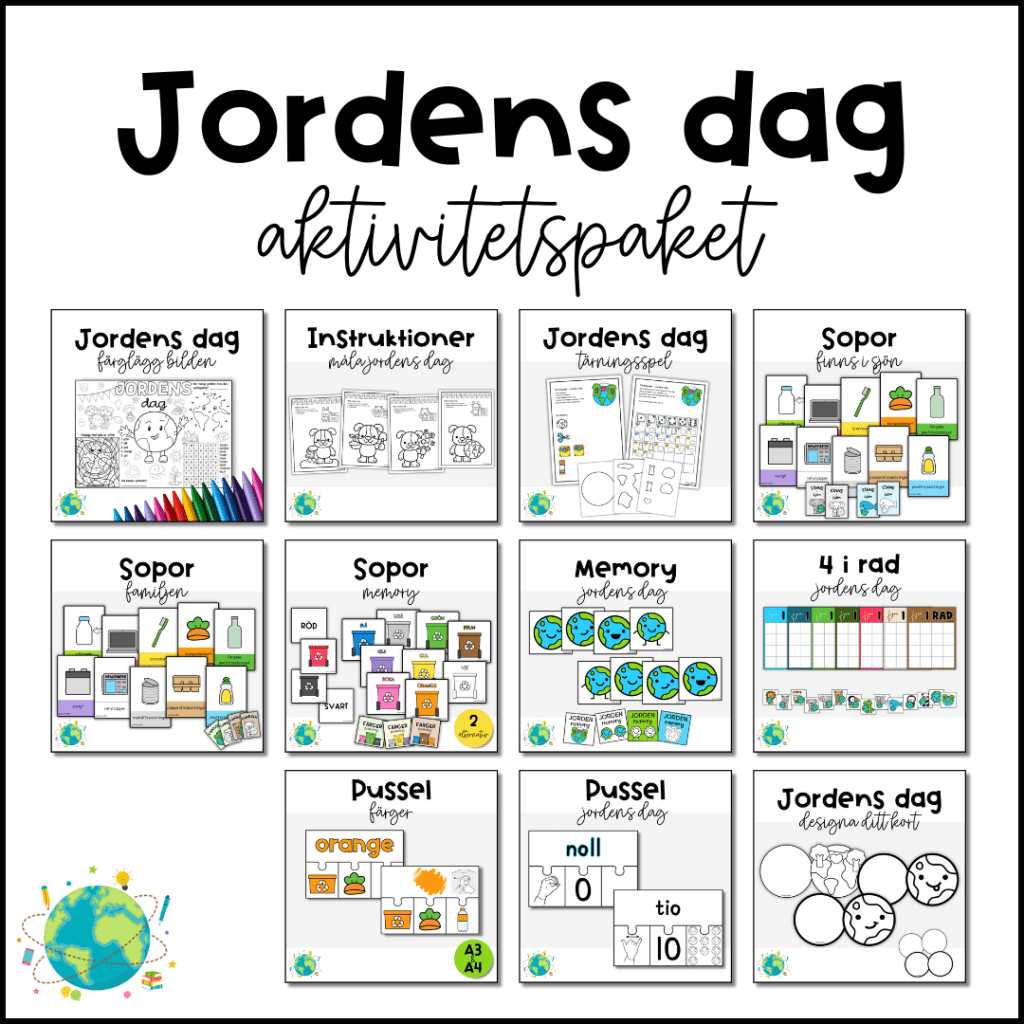 Aktivitetspaket – Jordens dag