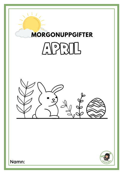 Morgonuppgifter april- 25