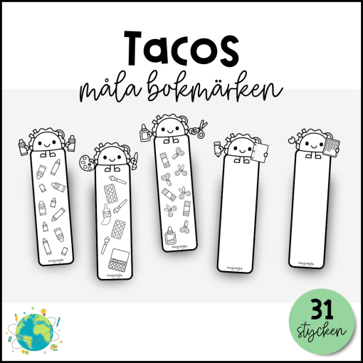Tacos - Bokmärken