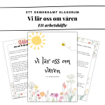 Vi lär oss om våren – ett arbetshäfte - bild 1