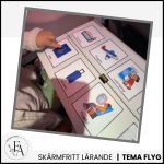 Memory och ordkort – Tema Flyg och Flygplats - bild 3