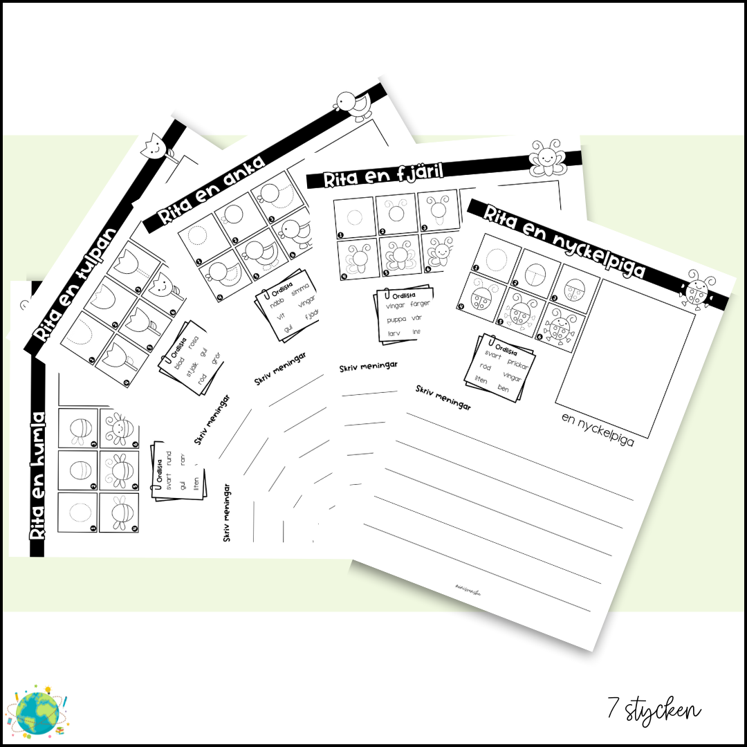 Vår - Rita efter instruktion