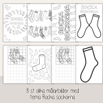 Rocka sockorna – Målarbilder - bild 2
