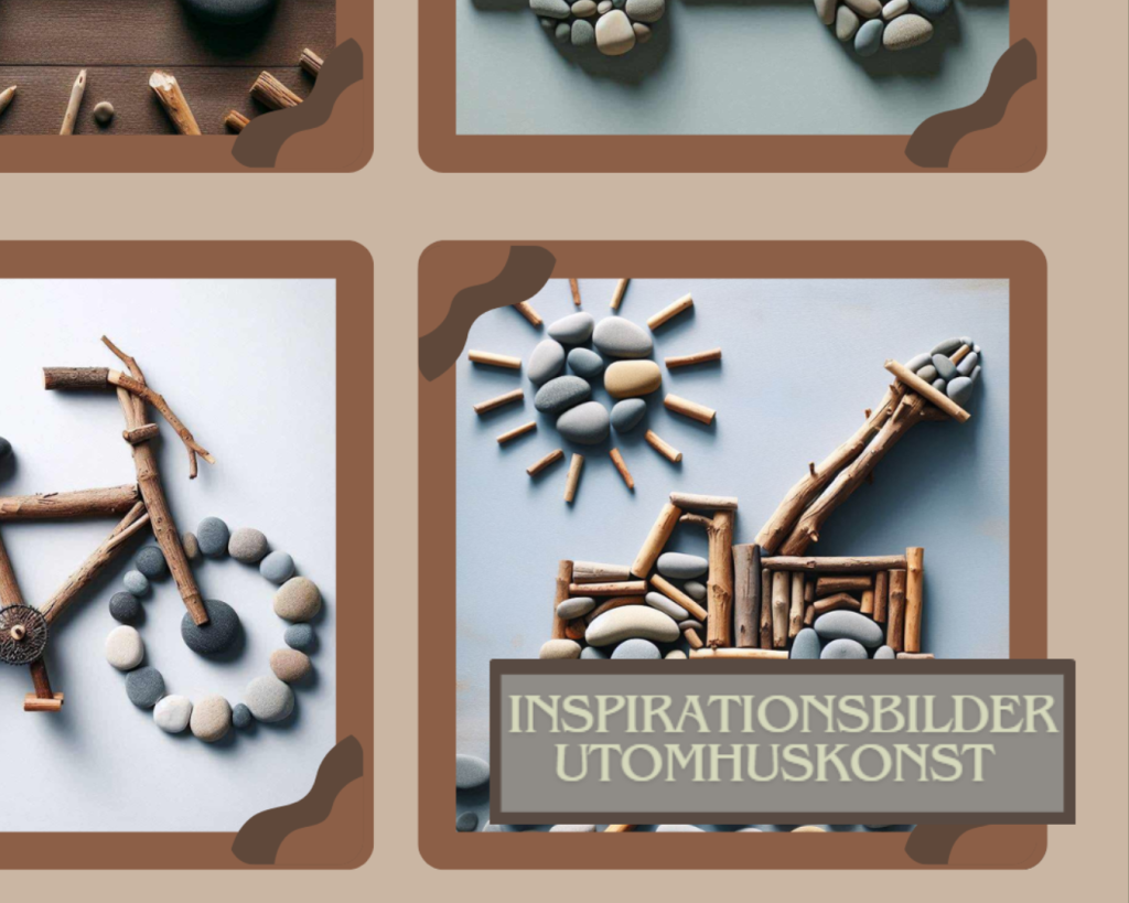 Utomhuskonst – Inspirationskort tema fordon och väg