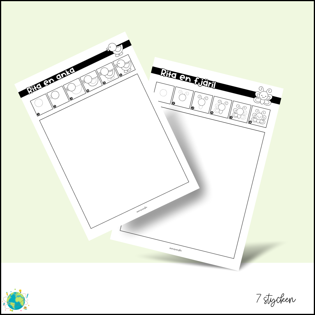 Vår - Rita efter instruktion