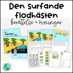 Den surfande flodhästen – Berättelse och övningar - bild 1