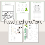Arbetshäfte om grodan och grodans livscykel - bild 3