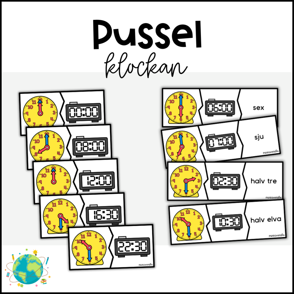 Klockan – Pussel