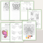 Fjärilar – Pysselhäfte med fjärilstema – Fjärilarnas liv - bild 3