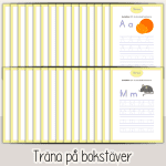 Påsk – Arbetshäfte bokstäver siffror färger former - bild 3