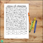 Räkna och färglägg – Årstider - bild 2