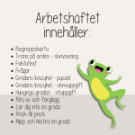 Arbetshäfte om grodan och grodans livscykel - bild 4