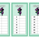 Arbetsblad dubbelt/hälften - bild 4