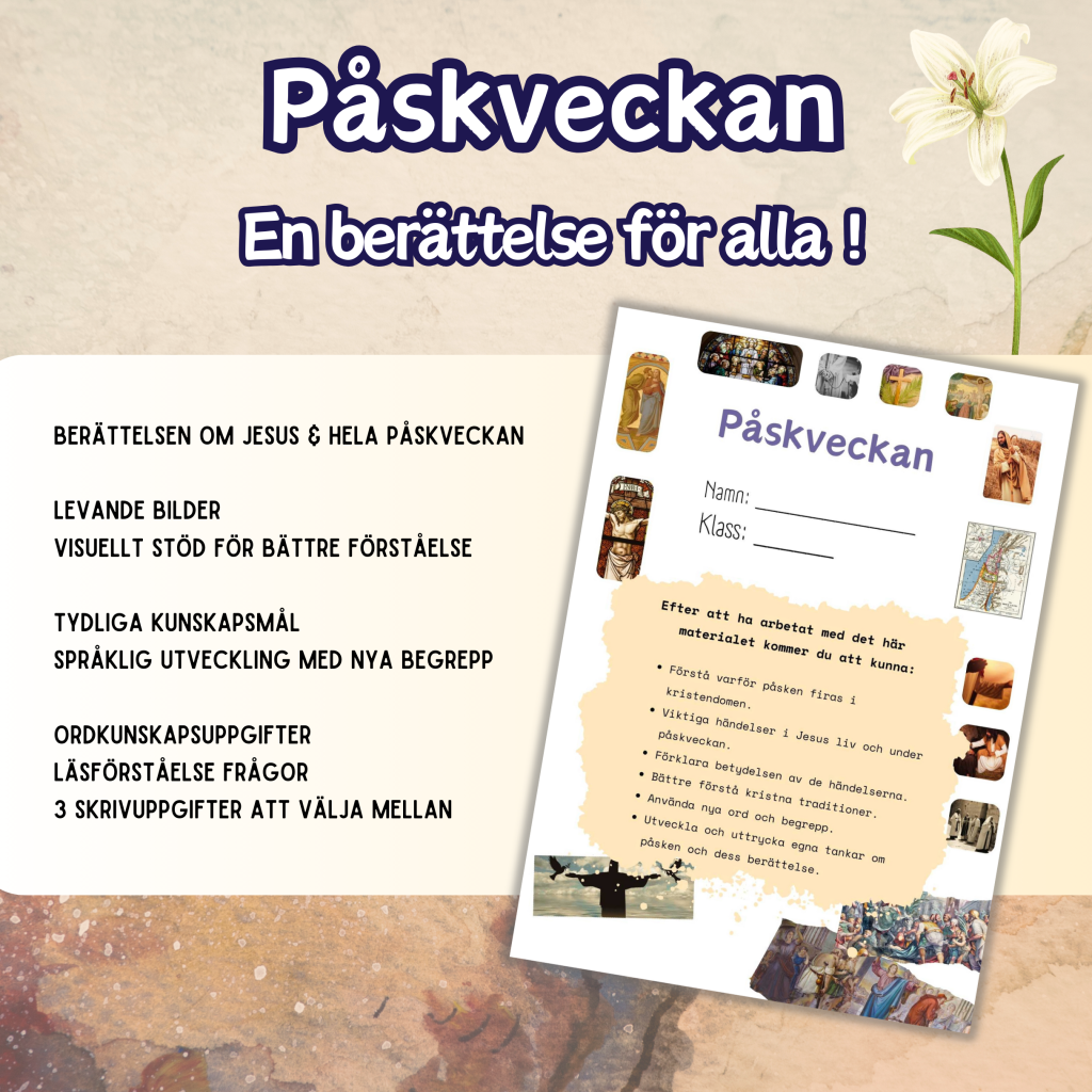 Påskveckan: En berättelse för Alla