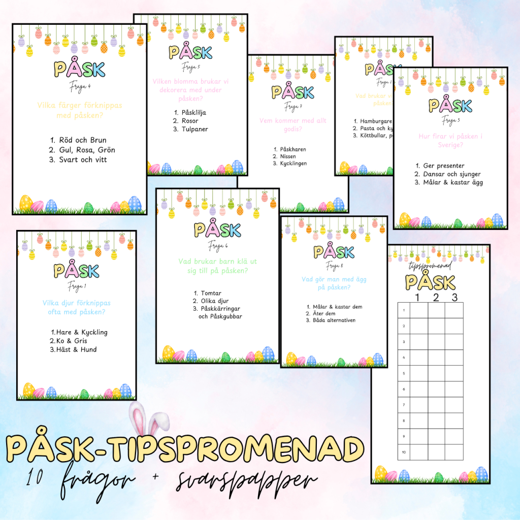 Påsk – Tipspromenad