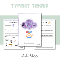 Typiskt teknik - arbetshäfte