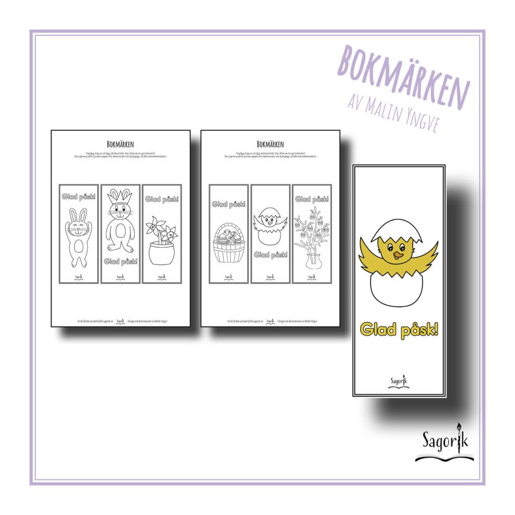 Bokmärken Påsk