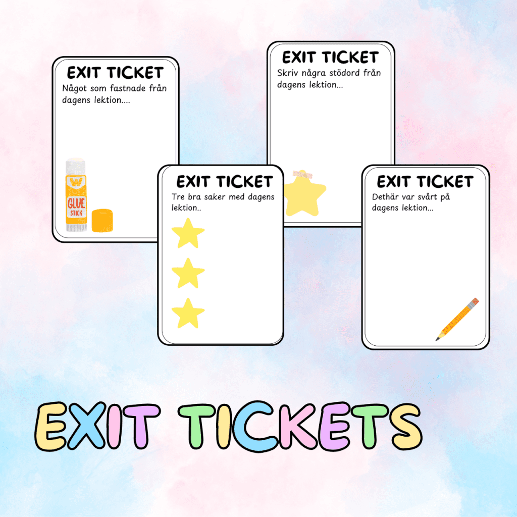 Exit Tickets