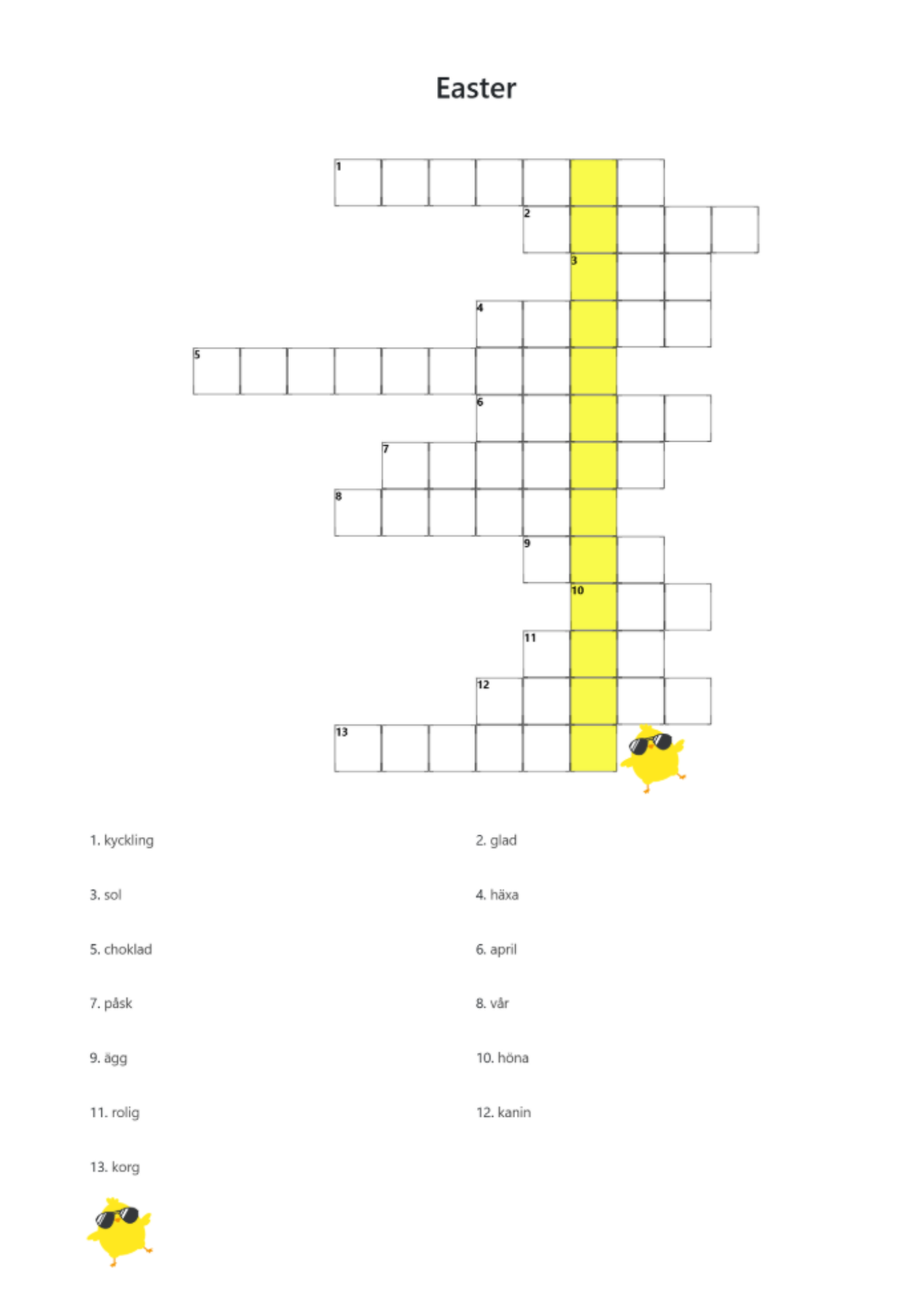 Easter fun/ Påskkul