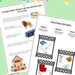 Träna En och Ett Arbetsblad - bild 3