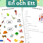 Träna En och Ett Arbetsblad - bild 2