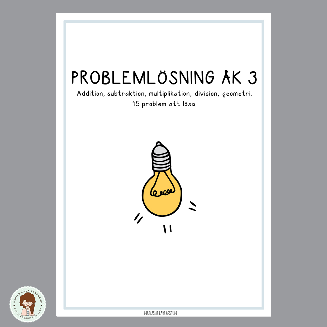 Problem lösning åk 3
