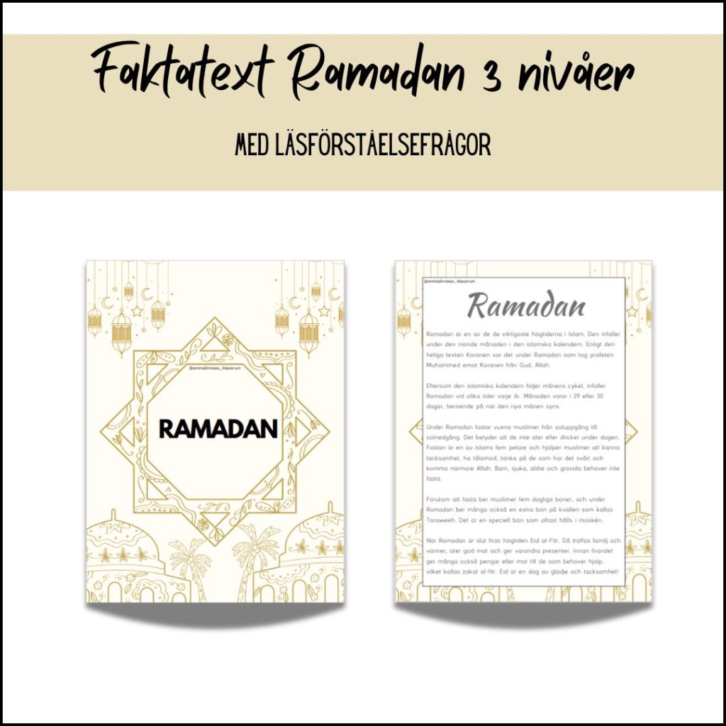 Ramadan 3 nivåer